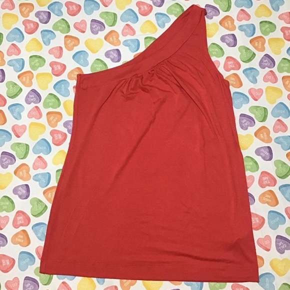 Eighty-Six Women’s Fuchsia One Shoulder Top - Picture 1 of 4